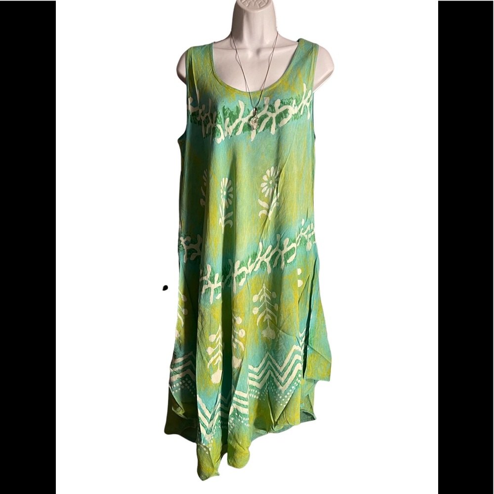 NWT.  Dress by Sacred Threads.   BL/RD2. 222497